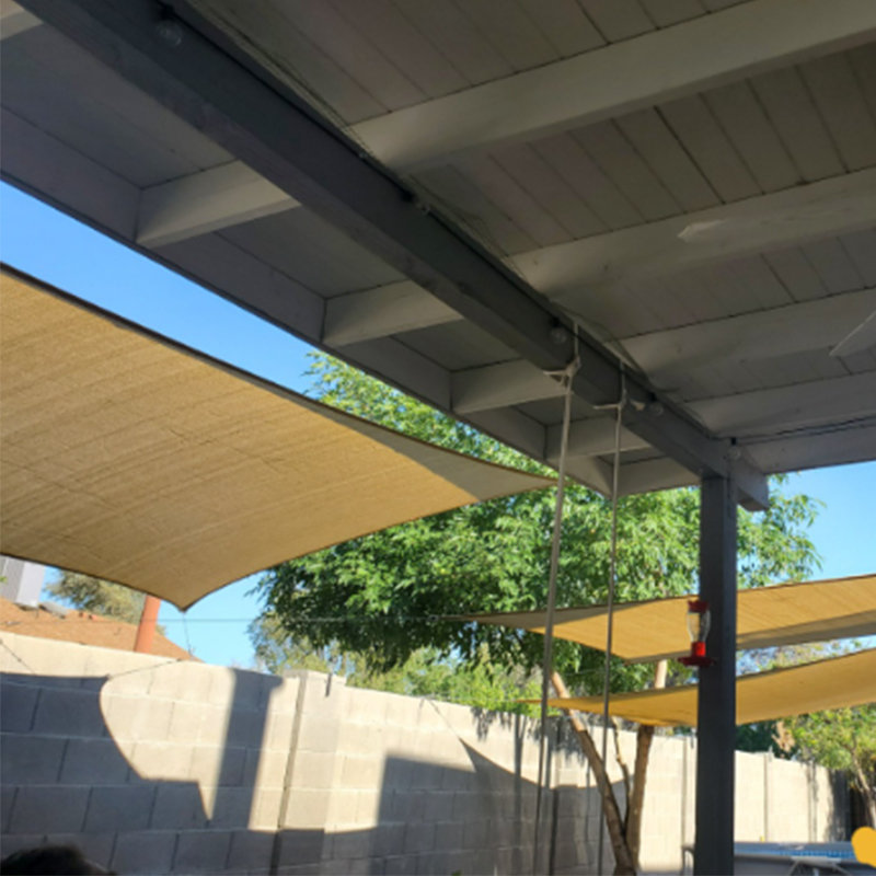 Günəş kölgəsi şəbəkəsini necə quraşdırmaq olar