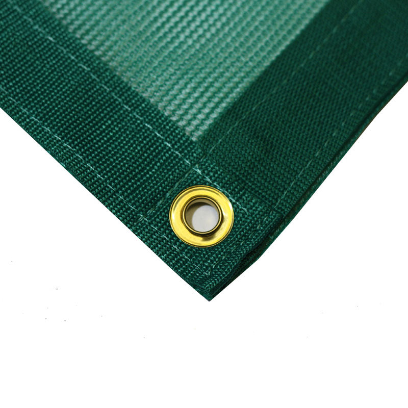 HDPE Mesh Tarp Yük maşını örtüyü Dayanacaq qoşqu balıq gölməçəsi üçün qapaqlar ilə açıq havada küləyə davamlı örtü